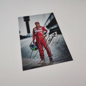 Ferrari - Felipe Massa - 2013 - Fancard (Signed) Sports Car Racing Birthday Cards by F1_Historic_Memo