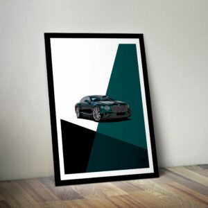 Bentley Continental GT Speed Print - Various Sizes. Bentley wall decor, Supercar poster, Bentley Continental wall art, gift gifts from the Sports Car Racing Fine Art Originals store collection.