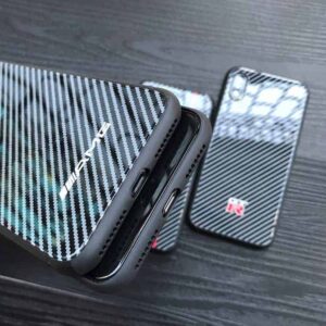 Carbon Fibre Nissan GTR Logo iPhone Case from the Sports Car Racing Clothing store collection.