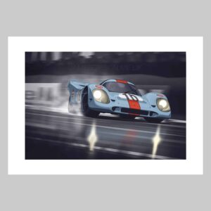 Porsche 917 - Brands Hatch 1000km 1970 - A3 Print from the Sports Car Racing Caps store collection.