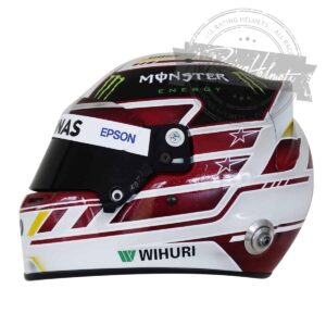 Lewis Hamilton 2018 F1 Replica Helmet Scale 1:1 from the Sports Car Racing Model Cars store collection.