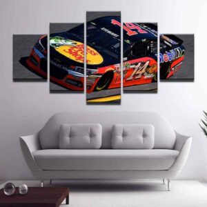 Nascar Chevrolet #14 Modular Wall Art Canvas from the Sports Car Racing Canvas store collection.