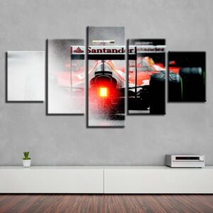 Ferrari F1 Modular Wall Art Canvas from the Sports Car Racing Canvas store collection.