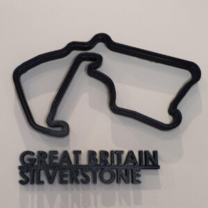 Silverstone - F1 2023 Grand Prix Racing Track 3D Wall Art With Tag from the Race Track Wall Art store collection.