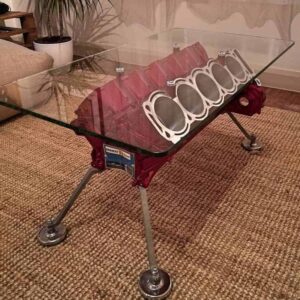 F1 V10 Engine Block Table Sports Car Racing Engine Tables by JD Store