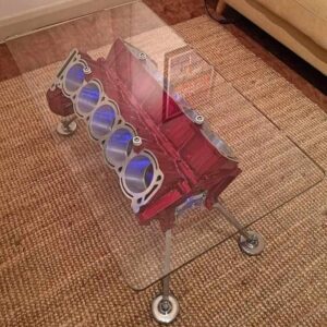 F1 V10 Engine Block Table from the Sports Car Racing Collectibles store collection.