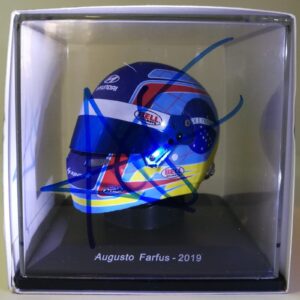 Augusto Farfus WTCR 2019 1:5 Helmet (signed) from the F1 Helmets store collection.