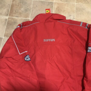 Ferrari team jacket / available in sizes Large , Large and XXLarge . Sports Car Racing Apparel by KatTom9294