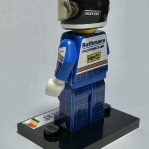 Jaky icky Winner Le Mans Porsche 962 1983 formula 1 24h Le Mans grand prix pilota driver minifigure from the F1 Helmets store collection.