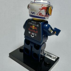 Max Verstappen 2024 formula 1 grand prix pilota driver minifigure from the Lewis Hamilton store collection.