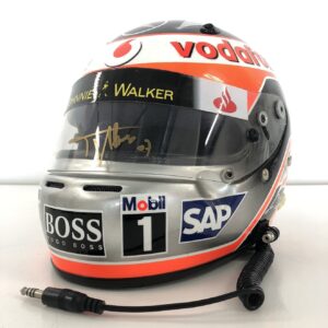 2007 Fernando Alonso official replica Helmet signed F1 Helmets by The Memorabilia Experience