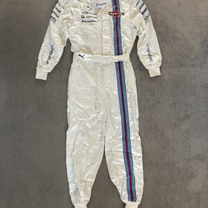 Williams Martini Racing F1 Pit Stop Overalls Sports Car Racing Race Suits by Racing Collectables