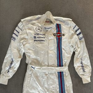 Williams Martini Racing F1 Pit Stop Overalls Sports Car Racing Race Suits by Racing Collectables