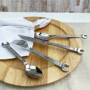 Spanner Cutlery 4 Piece Place Setting from the Vintage store collection.