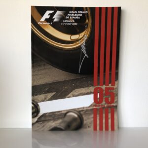 2005 Spanish Grand Prix Programme Signed By Fernando Alonso from the Sports Car Racing Signed store collection.