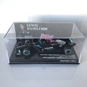 2021 Lewis Hamilton | Mercedes AMG Petronas W12 E Performance | Minichamps Diecast 1:43 | Winner British GP from the Sports Car Racing Photography store collection.