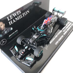 2021 Lewis Hamilton | Mercedes AMG Petronas W12 E Performance | Minichamps Diecast 1:43 | Winner British GP from the Sports Car Racing Metal Signs store collection.