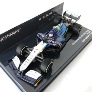 2021 Nicholas Latifi | Williams Racing Mercedes FW43B | Minichamps Resin 1:43 | Saudi Arabian GP from the Sports Car Racing Books store collection.