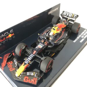 2022 Max Verstappen | Red Bull Racing Honda RB18 | Minichamps Resin 1:43 Scale | Winner Spanish GP from the Sports Car Racing Books store collection.