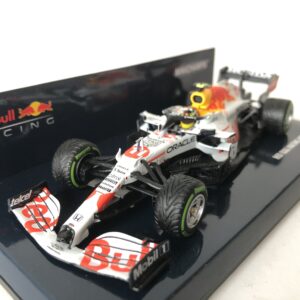 2021 Sergio Perez | Red Bull Racing Honda RB16B | Minichamps Diecast 1:43 Scale | 3rd Place Turkish GP from the Sports Car Racing Books store collection.