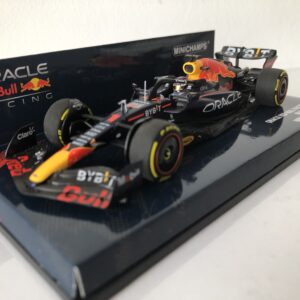 2022 Max Verstappen | Oracle Red Bull Racing RB18 | Minichamps Resin 1:43 Scale | Winner Miami GP from the Sports Car Racing Books store collection.