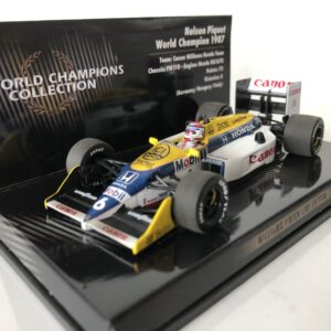 1987 Nelson Piquet | Canon Williams Honda FW11B | Minichamps 1:43 | World Champion | SOLD ON CLASSICTRAX.CO.UK from the Luxury Sports Car Racing Sunglasses store collection.