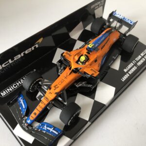 2021 Lando Norris | McLaren F1 Team MCL35M | Minichamps Resin 1:43 | French GP from the Sports Car Racing Books store collection.