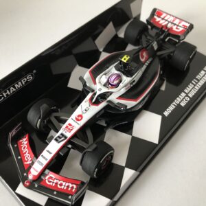 2023 Nico Hulkenberg | Haas F1 Team VF-23 | Minichamps Resin 1:43 Scale from the Sports Car Racing Books store collection.