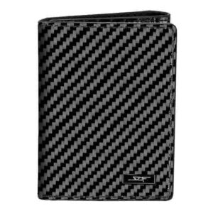 Real Flexible Carbon Fiber Tri-Fold Wallet from the Sports Car Racing Clothing store collection.