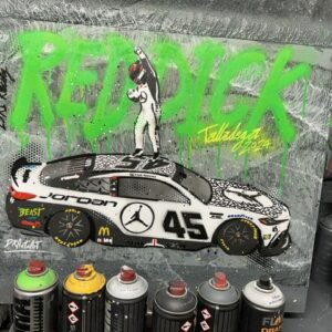 Tyler Reddick, Talladega, NASCAR 2024 - Graffiti painting from the More Series store collection.