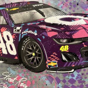 Alex Bowman, NASCAR 2024 - Graffiti painting from the More Series store collection.