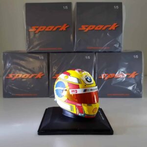 Augusto Farfus 2018 1:5 Helmet from the Formula 1 Memorabilia store collection.