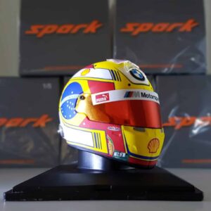 Augusto Farfus 2018 1:5 Helmet from the Formula 1 Memorabilia store collection.