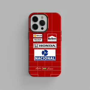 Ayrton Senna 1988 McLaren F1 MP 4/4 Phone Case & covers Ayrton Senna by DIZZY CASE