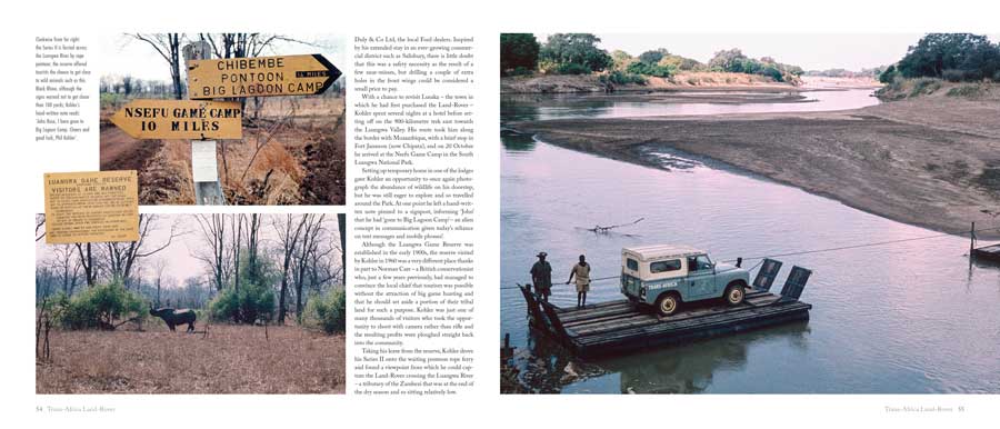 Trans-Africa Land Rover from the Coffee Table Car Magazines store collection.