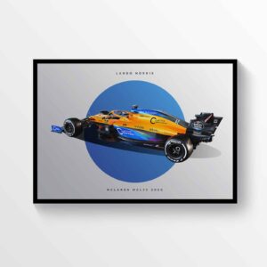 Lando Norris McLaren MCL35 2020 Formula 1 Car from the GPBox store.