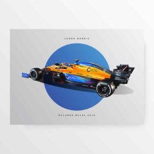 Lando Norris McLaren MCL35 2020 Formula 1 Car from the GPBox store.