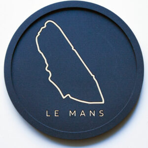 Le Mans F1 Formula One Race Track Pvc Coaster Gift from the Official Motorsport Merchandise store collection.