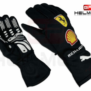 Charles Leclerc / Carlos Sainz F1 Racing gloves / Ferrari F1 Sports Car Racing Race Gloves by GPHelmet