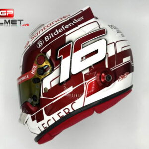 Charles Leclerc 2024 IMOLA GP Helmet Ferrari F1 F1 Helmets by GPHelmet