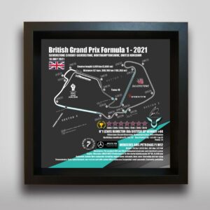 Customization Belongs To Your Racing Fine Art Frame-Made Of Example 1/43 Model Car (Model Car Is Not Included In The Product) Official Motorsport Merchandise by Forever Fast Racingsports