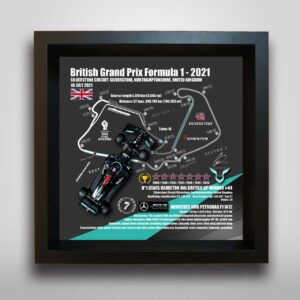 Customization Belongs To Your Racing Fine Art Frame-Made Of Example 1/43 Model Car (Model Car Is Not Included In The Product) Official Motorsport Merchandise by Forever Fast Racingsports