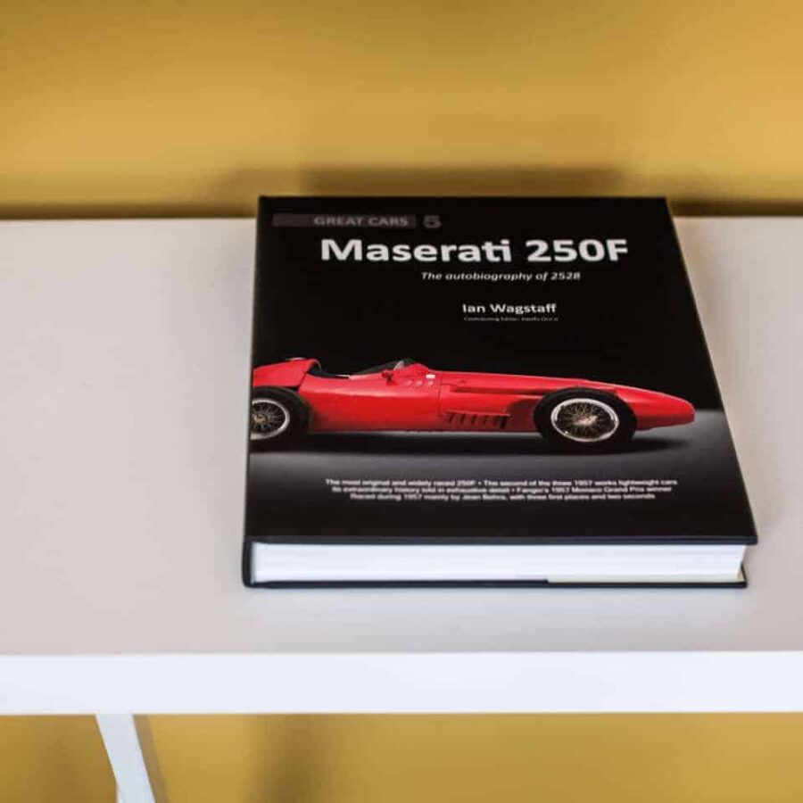 Maserati 250F - The Autobiography of 2528 from the Coffee Table Car Magazines store collection.