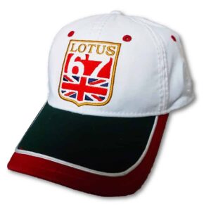 CAP LHM25 Formula One 1 Team Lotus Originals F1 LOTUS CREST White from the Sports Car Racing Caps store collection.