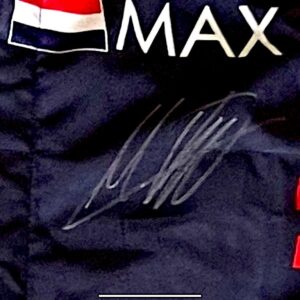 MAX VERSTAPPEN SIGNED REPLICA SUIT Max Verstappen by f1action