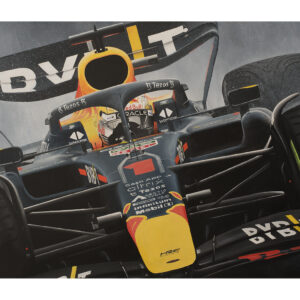 Max Verstappen Suzuka 2022 24" x 36" Giclee Print Max Verstappen by Mike Zagorski Artwork