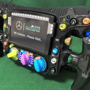 Lewis Hamilton FULL SIZE replica W09 steering wheel_F1_Mercedes. Not Amalgam. Lewis Hamilton by bertan F1