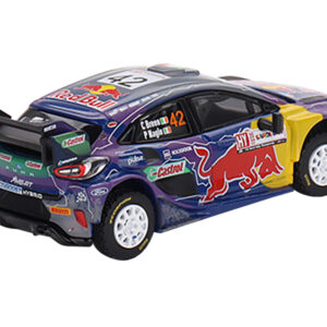 Ford Puma Rally1 #42 Craig Breen - Paul Nagle "M-Sport Ford WRT" 2nd Place "Rally Italia Sardegna" (2022) Limited Edition to 3960 pieces Worldwide 1/64 Die Cast Model Car by Mini GT from the More Series store collection.