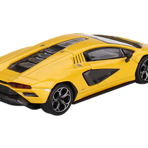 Lamborghini Countach LPI 800-4 New Giallo Orion Yellow Limited Edition to 6000 pieces Worldwide 1/64 Diecast Model Car by Mini GT from the Sports Car Racing Collectibles store collection.