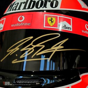 Michael Schumacher Signed Helmet Visor 2004 Ferrari Display Tribute Autographed Full Scale 1:1 from the GPBox store.